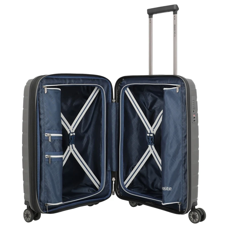 Travelite Air Base - 4-Rollen-Kabinentrolley S 55 cm erw. (anthracite)