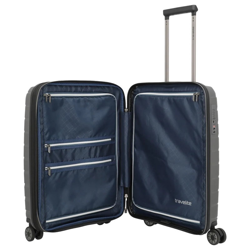 Travelite Air Base - 4-Rollen-Kabinentrolley S 55 cm erw. (anthracite)