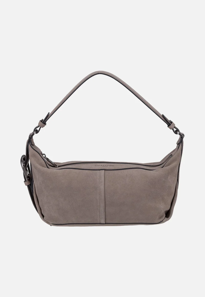 Paris II Hobo S Hydro Suede Neutral Grey - Hobo Bag
