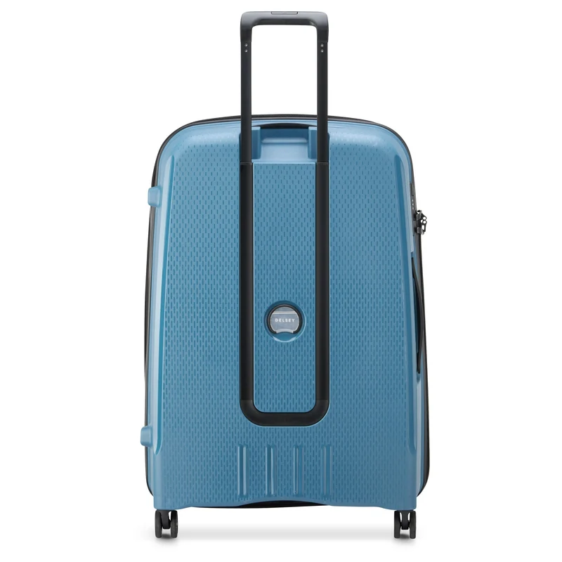Delsey Paris Belmont Plus - 4-Rollen-Trolley recycelt 76 cm erw. (zink blau)