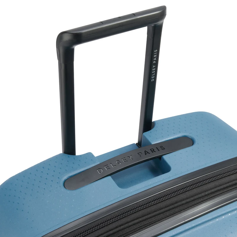 Delsey Paris Belmont Plus - 4-Rollen-Trolley recycelt 76 cm erw. (zink blau)