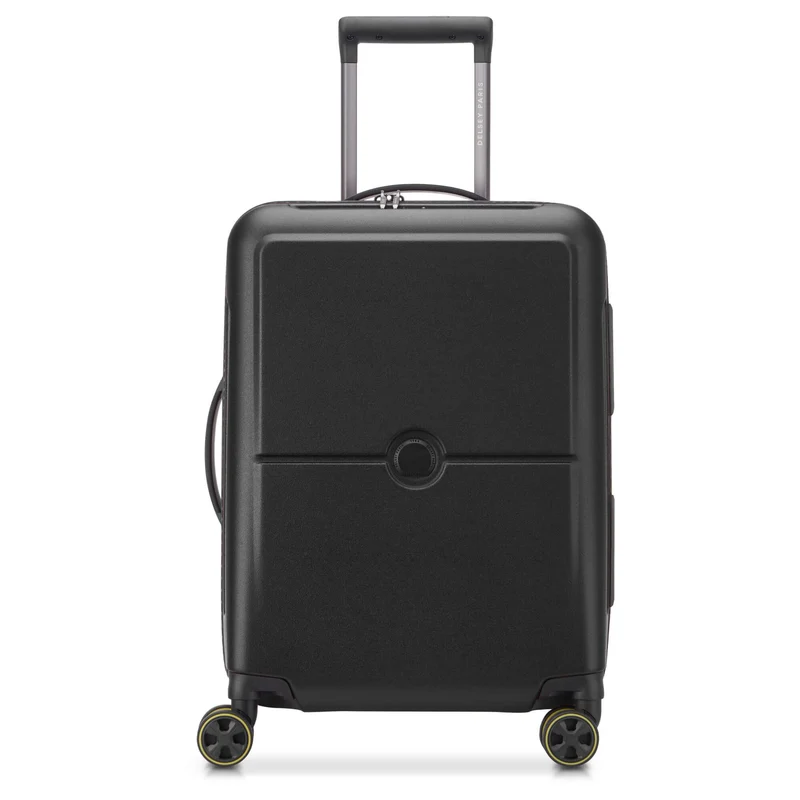 Delsey Paris Turenne 2.0 - 4-Rollen-Kabinentrolley Slim 55 cm (schwarz)