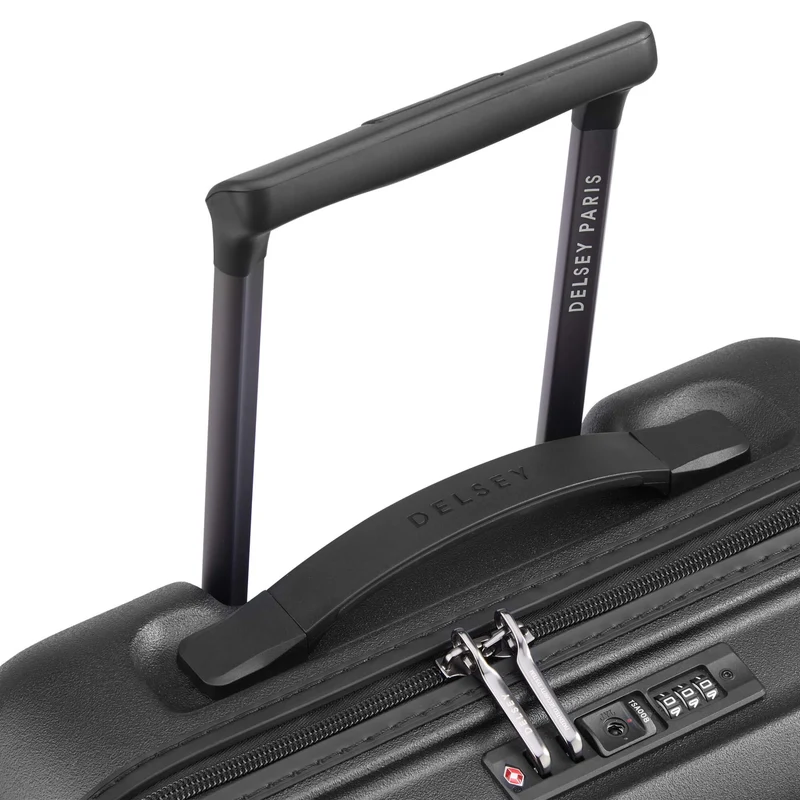 Delsey Paris Turenne 2.0 - 4-Rollen-Kabinentrolley Slim 55 cm (schwarz)
