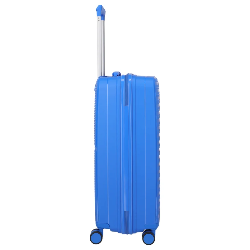 Travelite Pacific - 4-Rollen-Trolley M 67 cm (blue)