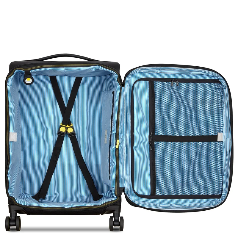 Delsey Paris Montmartre 3 - 4-Rollen-Trolley 66 cm erw. (schwarz)