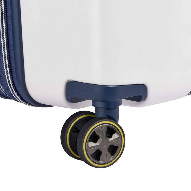 Delsey Paris Cadence - 4-Rollen-Trolley 76 cm erw. (elfenbein/blau)