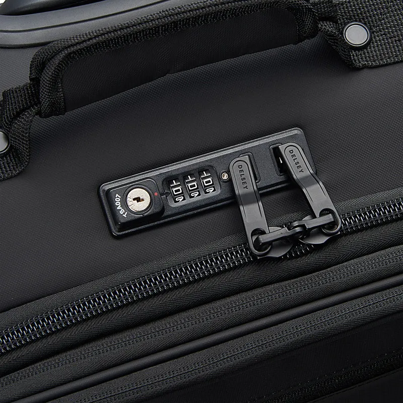 Delsey Paris Maubert 2.0 - 4-Rollen-Trolley 69 cm erw. (schwarz)