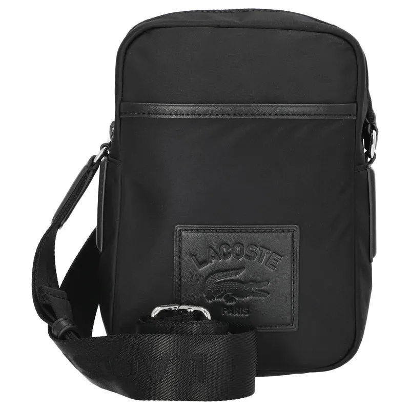 Lacoste Vertical Camera Bag - Umhängetasche 22 cm (black)