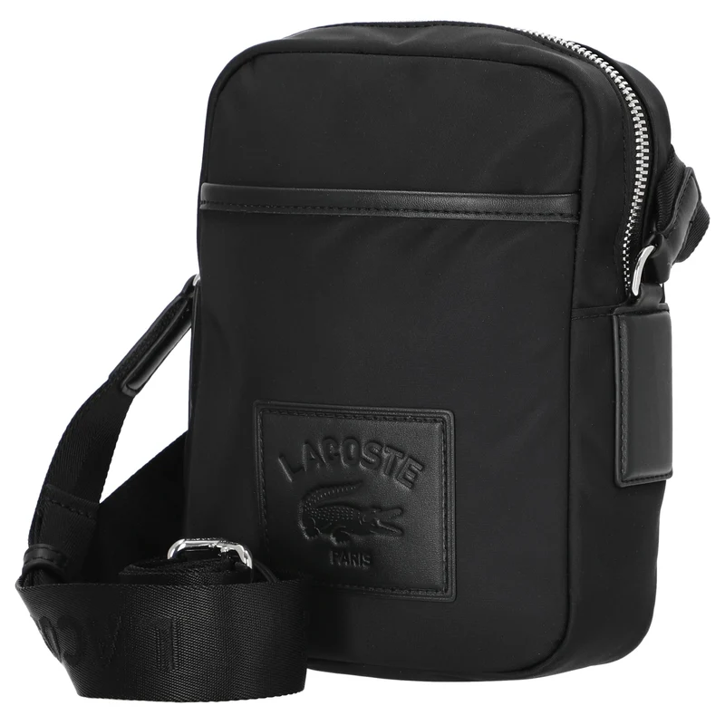 Lacoste Vertical Camera Bag - Umhängetasche 22 cm (black)