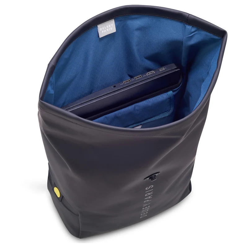 Delsey Paris Turenne Soft Rolltop - Rucksack 46 cm (schwarz)