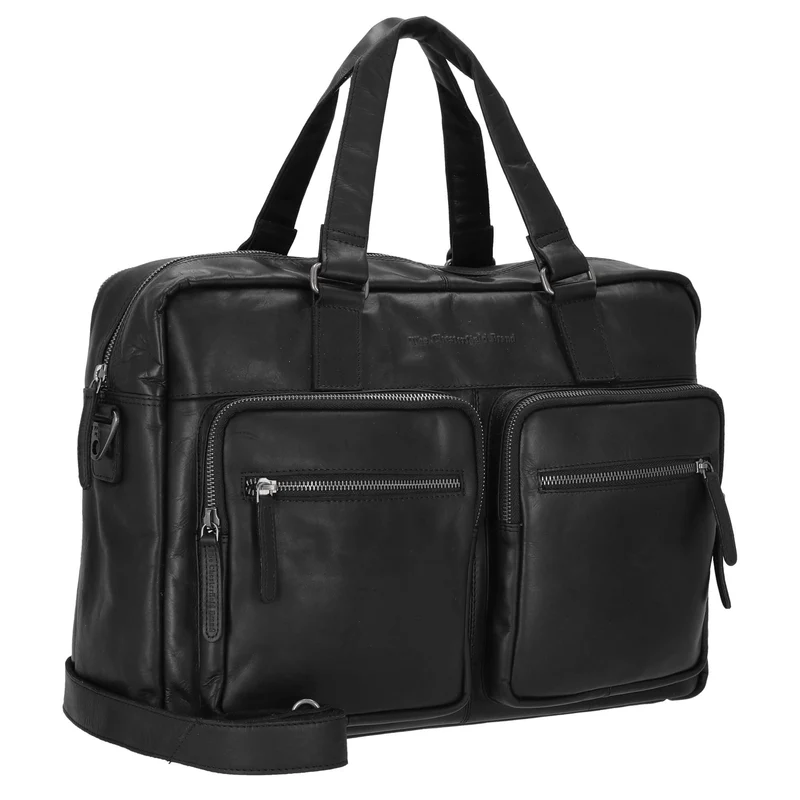 The Chesterfield Brand Misha - Aktentasche 17" Leder 43 cm (black)