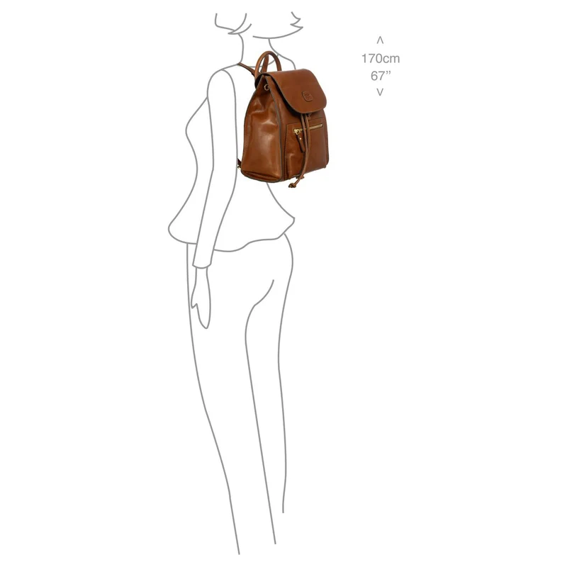 Brics Volterra - Rucksack 30 cm (tobacco)