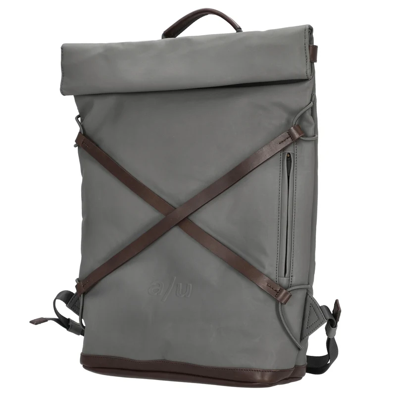 aunts & uncles Japan Osaka Rolltop - Rucksack 15" 47 cm (pewter)