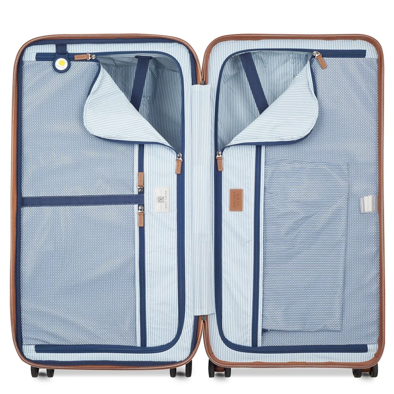 Delsey Paris Cadence Trunk - 4-Rollen-Trolley 80 cm erw. (schwarz)