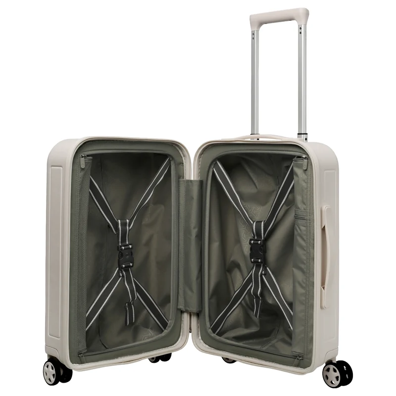 Travelite Panello - 4-Rollen-Kabinentrolley S Slim 55 cm (ivory)