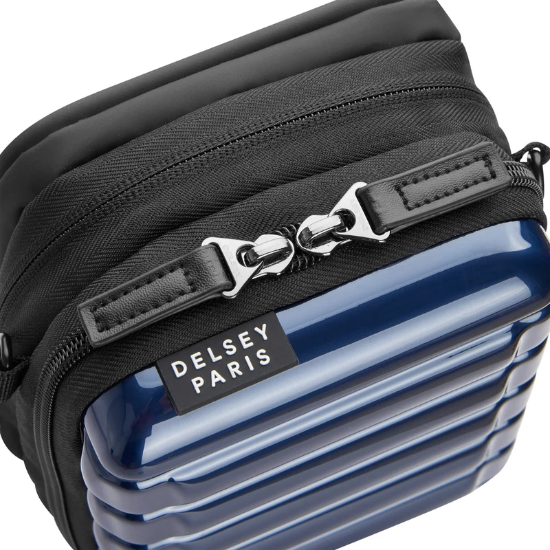 Delsey Paris Shadow 5.0 - Umhängetasche 20 cm erw. (marineblau)