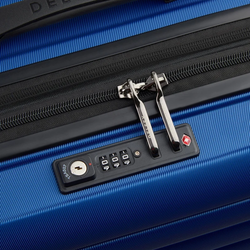Delsey Paris Shadow 5.0 - 2-Rollen-Businesstrolley 38 cm erw. (blau)