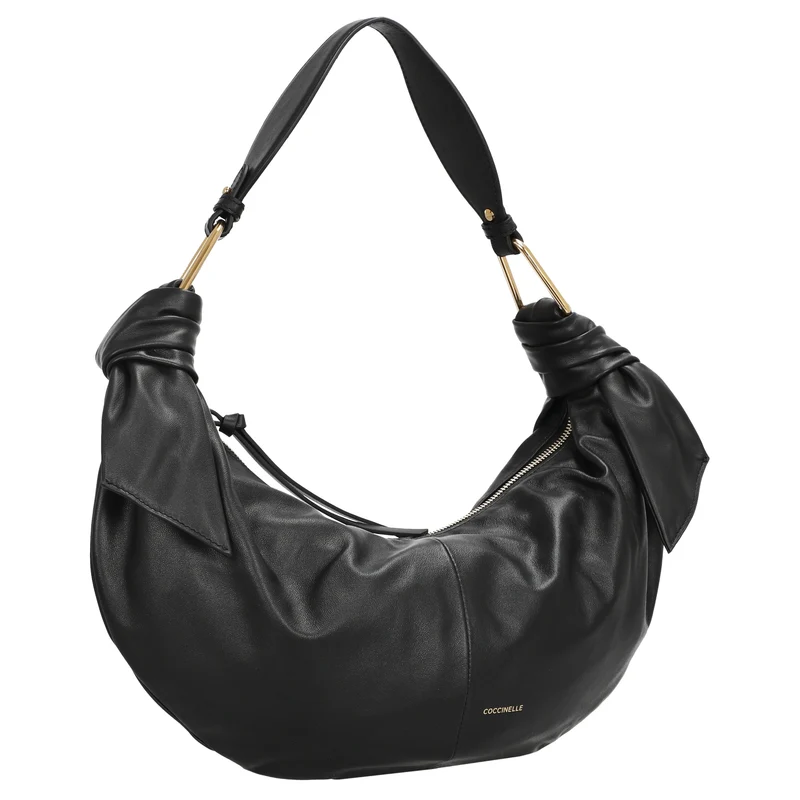 Coccinelle Furoshiki Medium - Schultertasche 41 cm (noir)