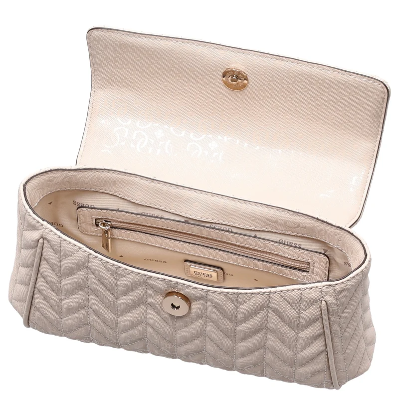 Guess Stacey - Umhängetasche 25 cm (light beige)