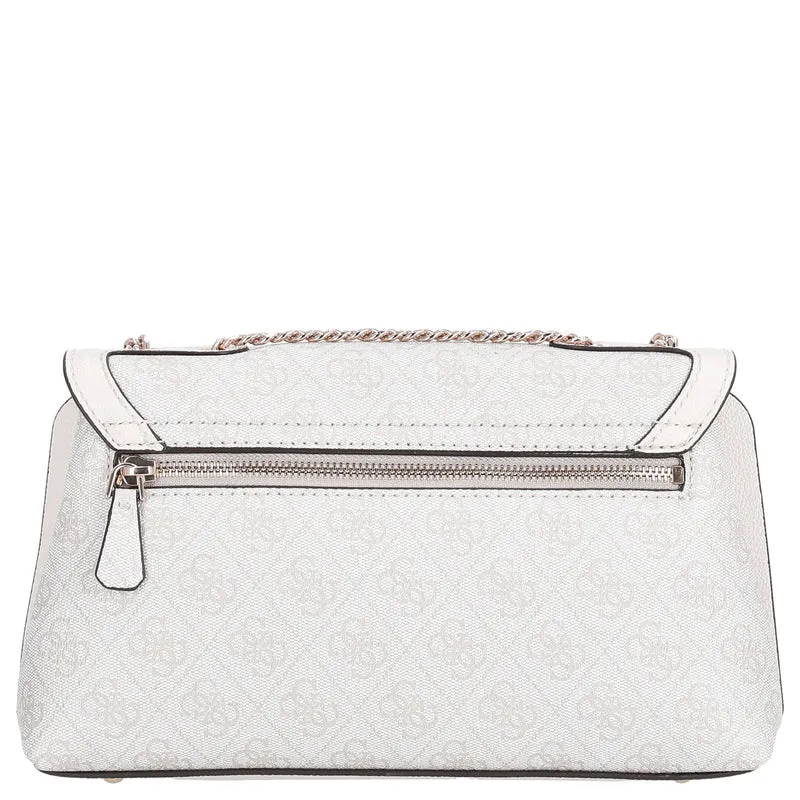 Guess Lindsey XBody Flap - Umhängetasche 27 cm (bone logo)