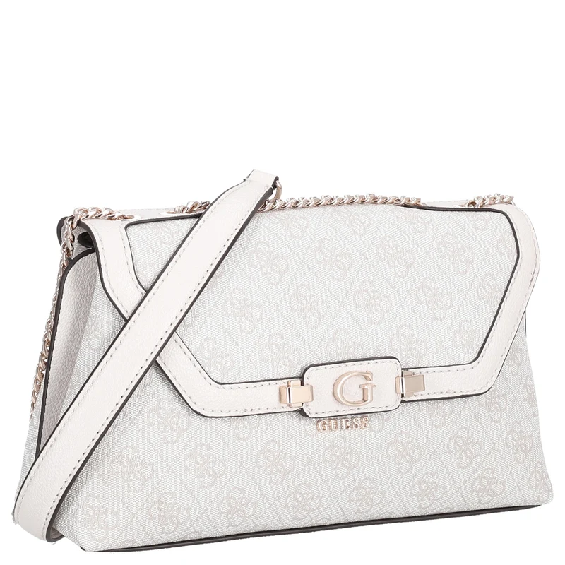 Guess Lindsey XBody Flap - Umhängetasche 27 cm (bone logo)