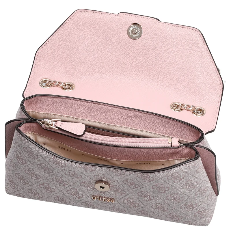 Guess Lindsey XBody Flap - Umhängetasche 27 cm (orchid logo)