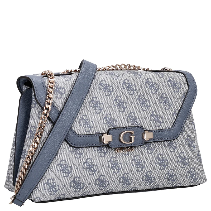 Guess Lindsey XBody Flap - Umhängetasche 27 cm (slate logo)