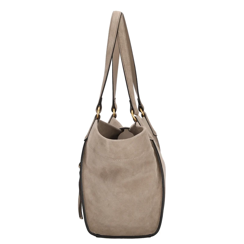 abro Temi Suede - Shopper 30 cm (siena)