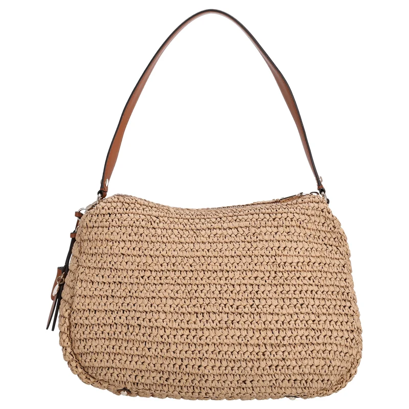 Guess Ofelia Hobo - Schultertasche 33 cm (natural/cognac)