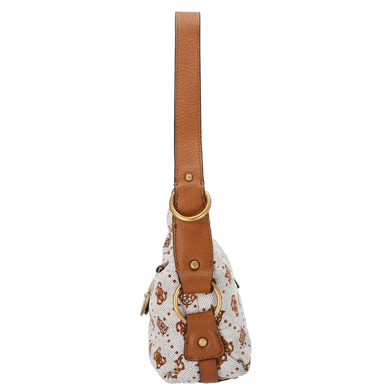 Guess Camden Mini - Schultertasche 23 cm (cognac logo)