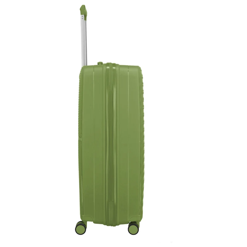 Travelite Pacific - 4-Rollen-Trolley Set 3tlg. (olive)