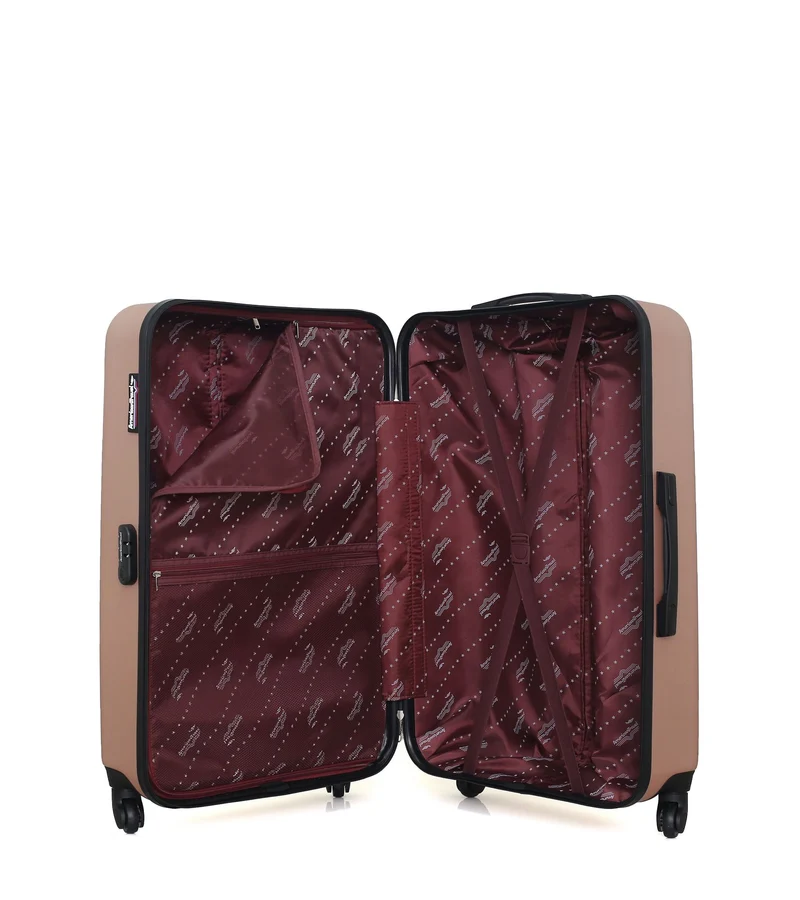 4er-Pack – Großer Koffer, mittelgroßer Koffer, Handgepäck und Handgepäck XXS SPRINGFIELD