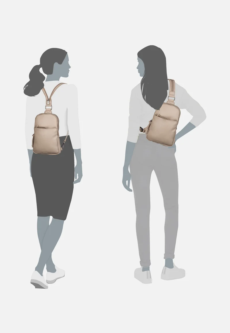 Bestie Hybrid 3781 Powder Taupe - Rucksack