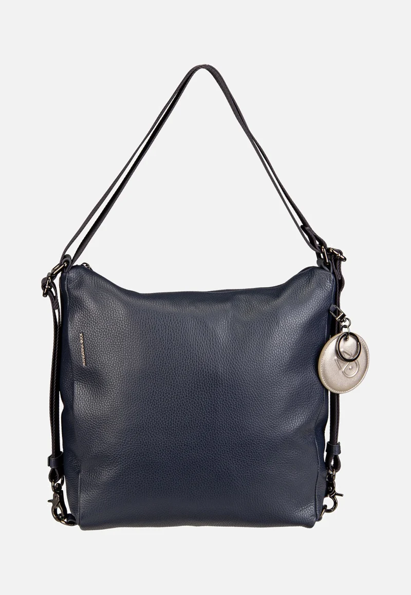 Mellow Leather Hobo FZT72 Dress Blue - Rucksack