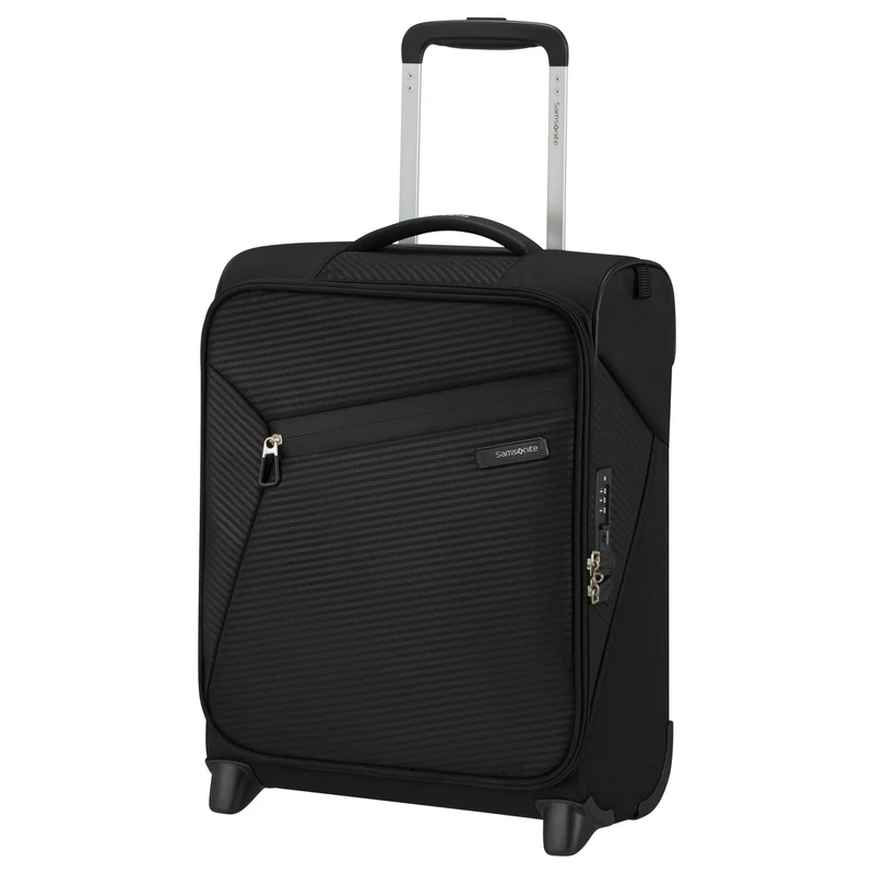Samsonite Litebeam Upright Underseater - 2-Rollen-Kabinentrolley 45 cm (black)