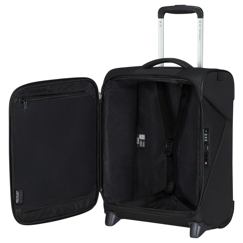 Samsonite Litebeam Upright Underseater - 2-Rollen-Kabinentrolley 45 cm (black)