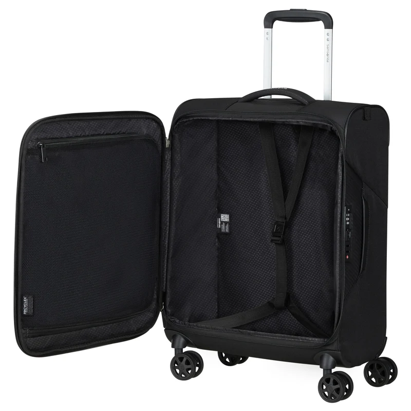 Samsonite Litebeam - 4-Rollen Kabinentrolley 55 cm (black)