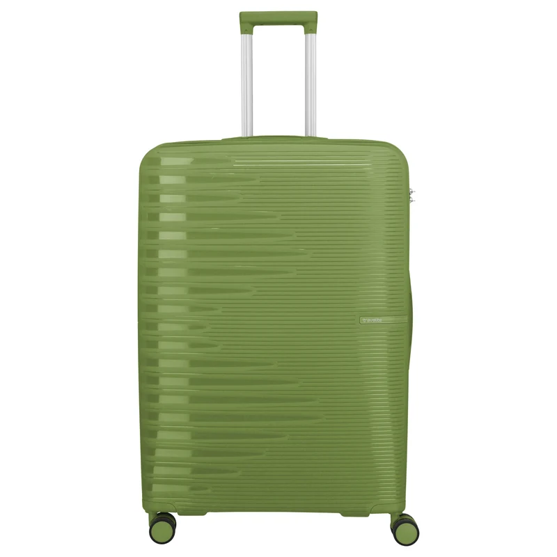 Travelite Pacific - 4-Rollen-Trolley Set 3tlg. (olive)