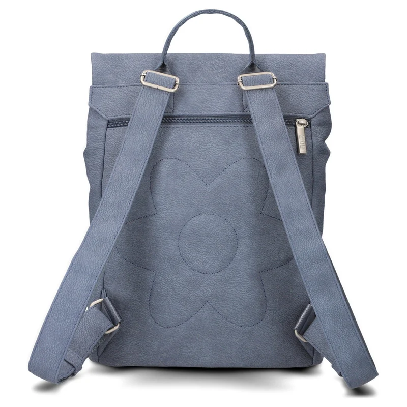zwei Mademoiselle MR13 - Rucksack 35 cm (nubuk-sky)
