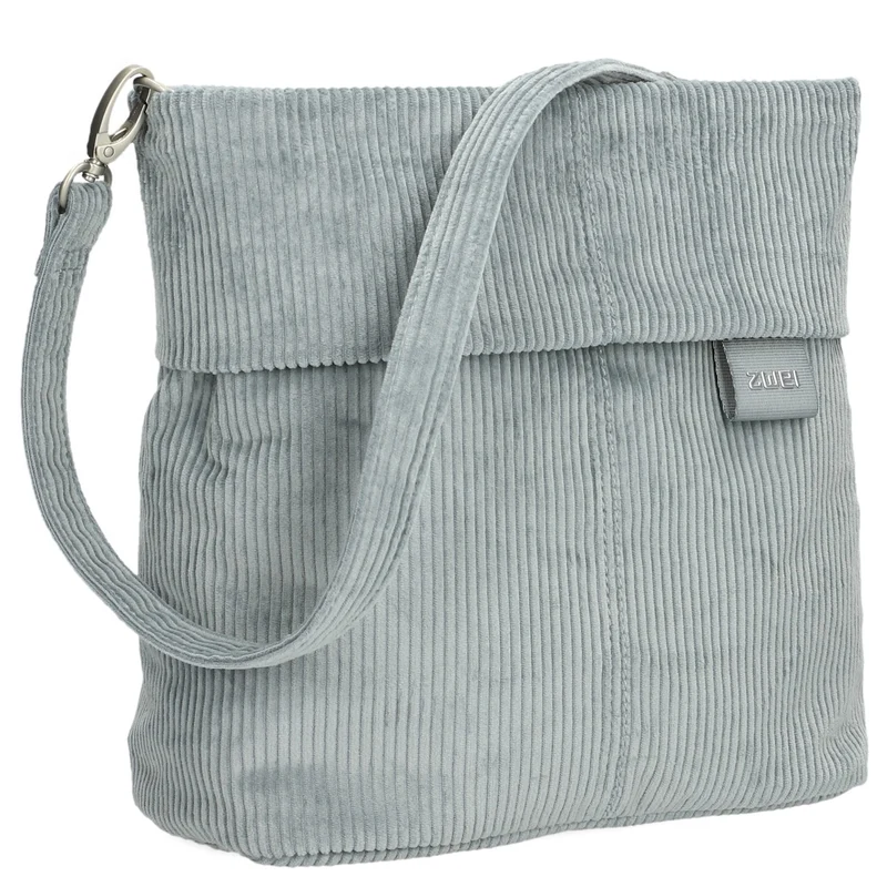 zwei Mademoiselle M8 - Schultertasche 25 cm (cord-sage)