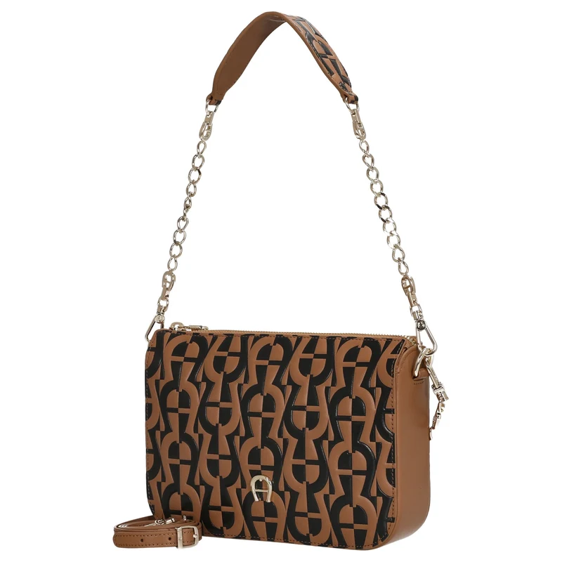 Aigner Pria - Schultertasche 21 cm XS (maple brown)