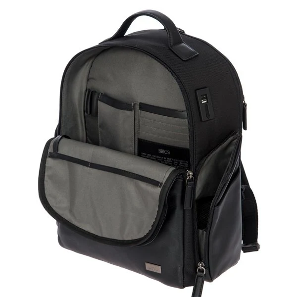Brics Monza - Rucksack M Business 40 cm 15" (black)