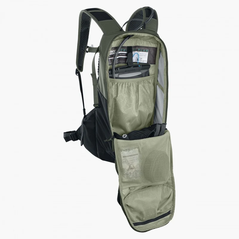 Evoc Ride 12L - Fahrradrucksack 47 cm (dark olive/black)