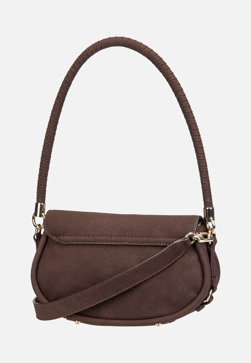 Danya Flap Shoulder Espresso - Umhängetasche