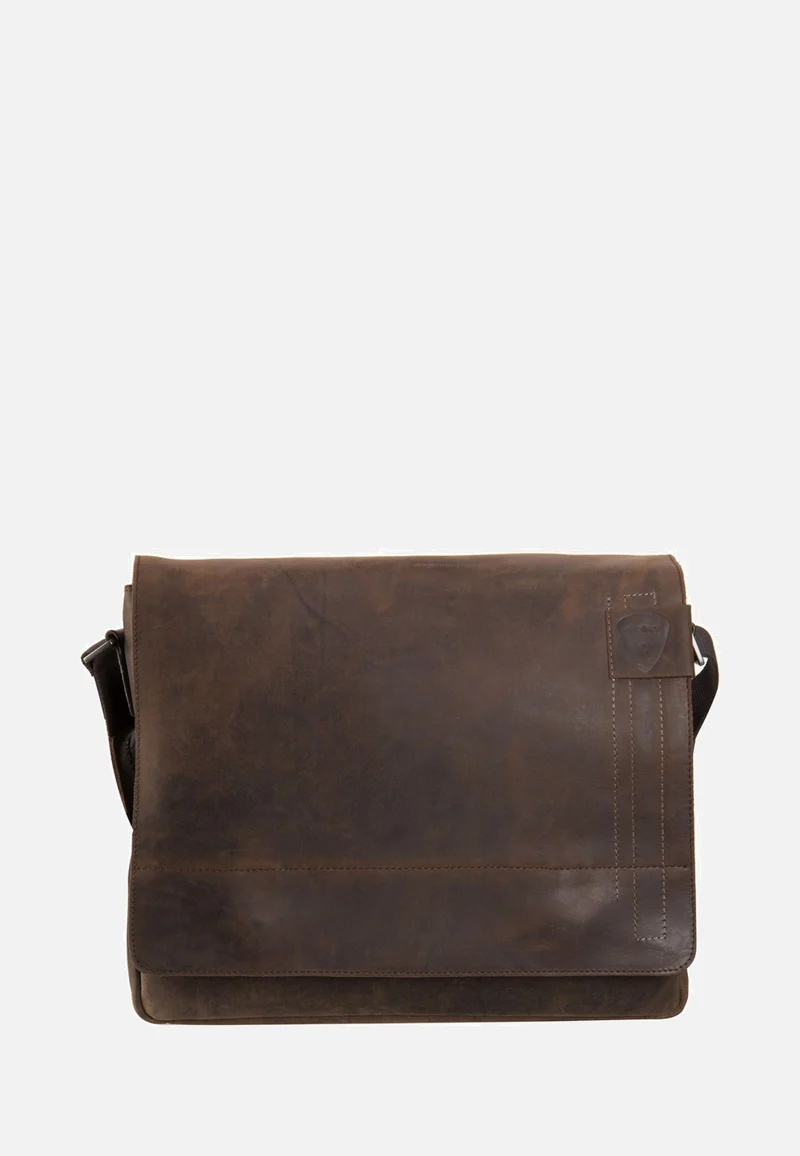 Richmond Messenger LH Dark Brown - Messenger Bag