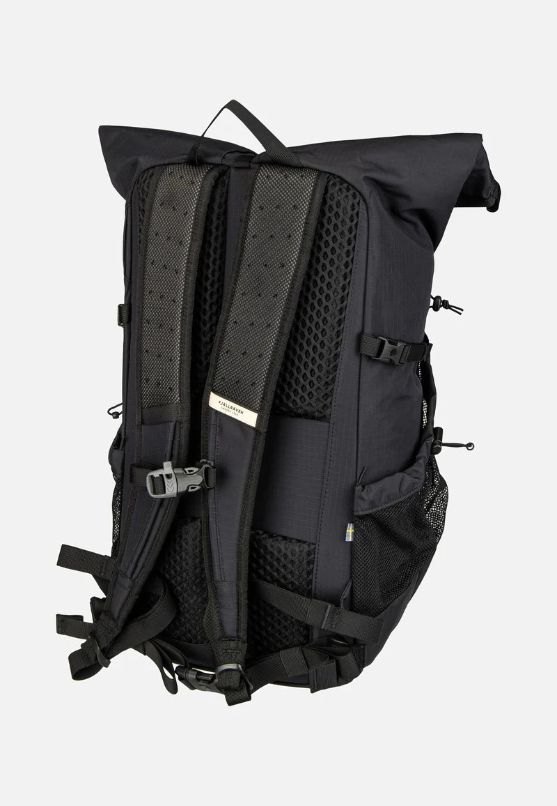 Abisko Hike Foldsack Black - Rolltop Rucksack