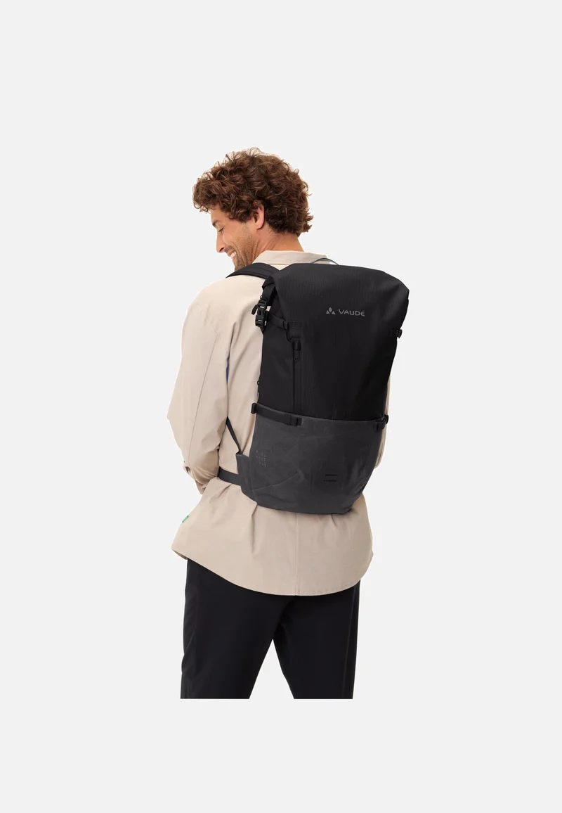 CityGo 23 II Black - Rolltop Rucksack
