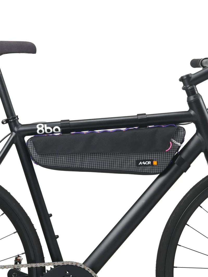 Urban Bike Gear Frame Pack M - Black White Grid