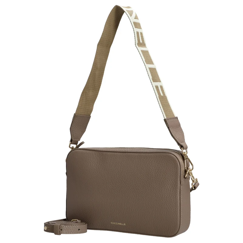 Coccinelle Tebe - Umhängetasche 24 cm (warm taupe)