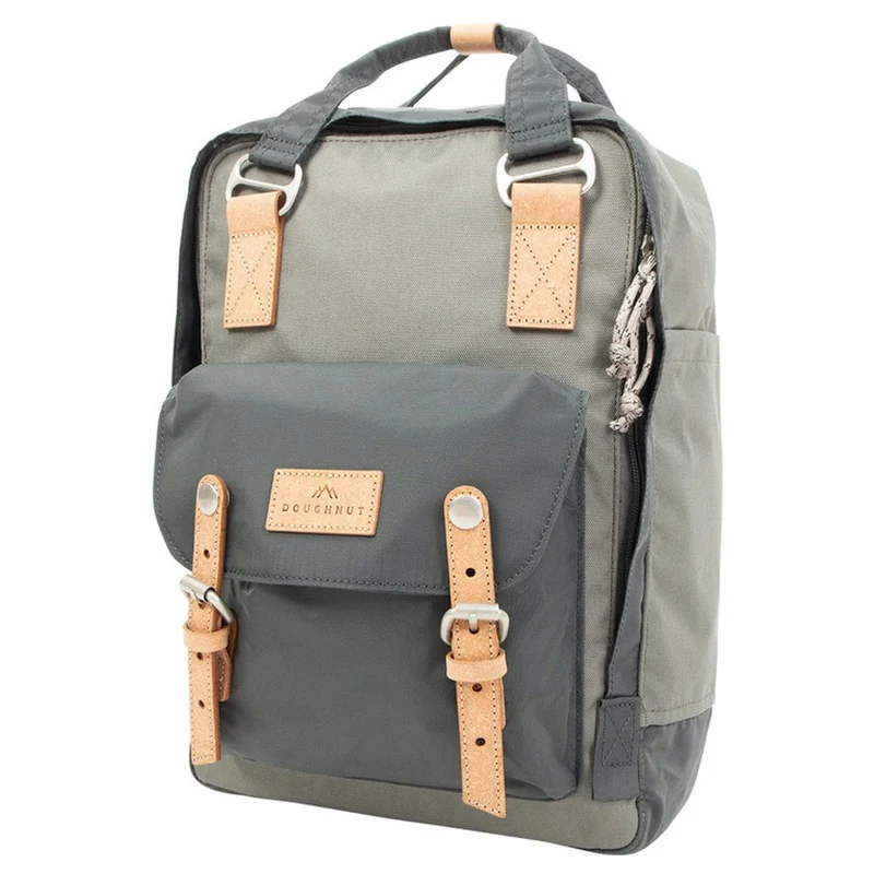 Doughnut Macaroon Euro 16 - Rucksack 38 cm (grey x dark grey)